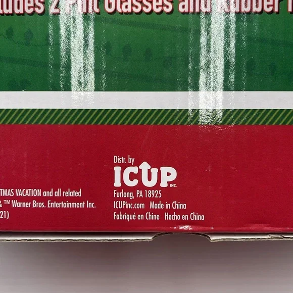 National Lampoon's Christmas Vacation Glass & Ice Cube Tray Combo Pack In Box - Picture 12 of 14